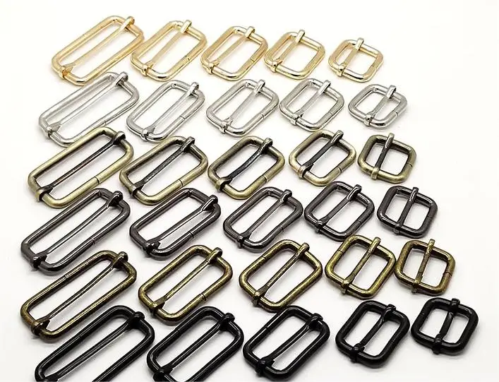Factory Price Spot Wholesale Metal 4.8 Wire Diameter Pin Buckle Metal Pull Buckle Adjustment Buckle