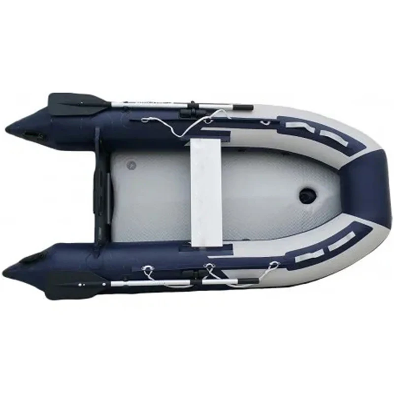 10.8 ft Inflatable Boat Inflatable Dinghy Yacht Tender Raft with Air-Deck Floor