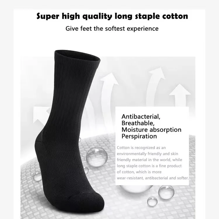 High quality crew designer cotton ankle men logo unisex compression sports grip toe logo custom funny socks