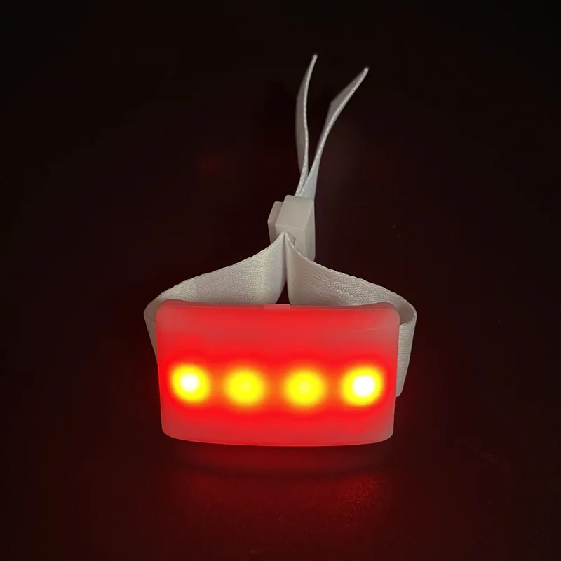 RGB15 color remote control luminous bracelet adjustable ribbon luminous bracelet concert fan support remote control bracelet