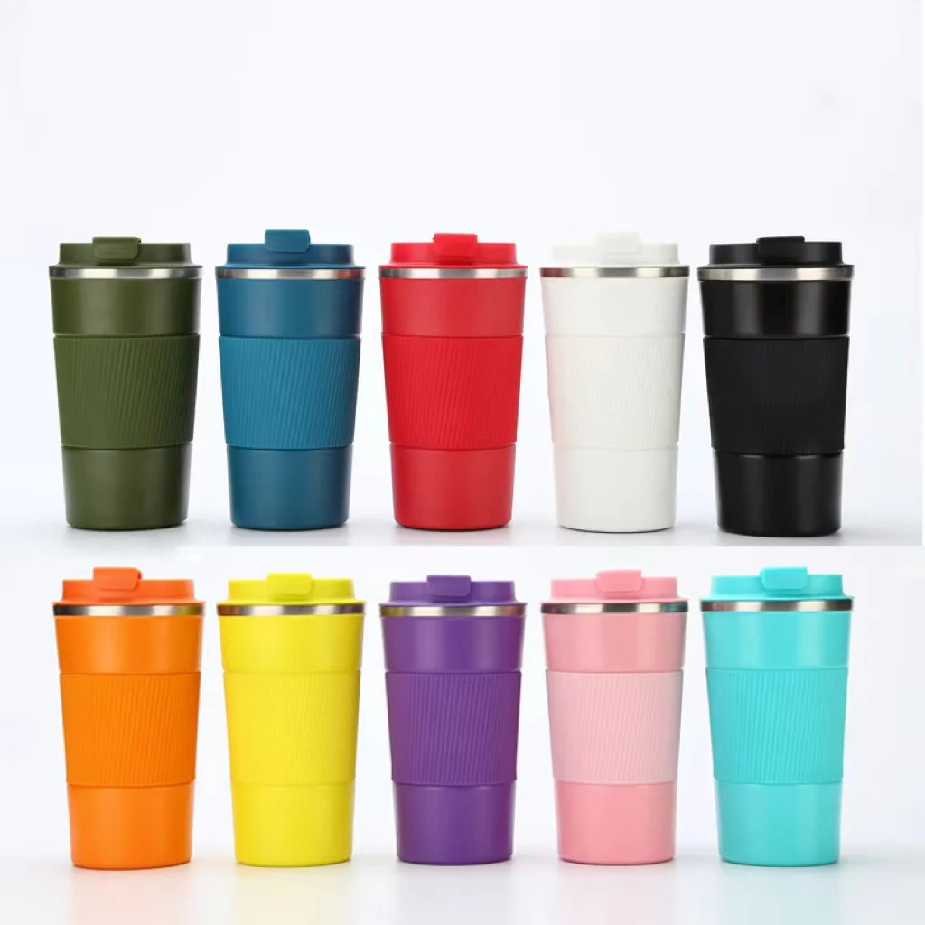 Custom Logo High Quality Double Wall Insulated Stainless Steel Cafe Mug Tumbler Vacuum Thermal Cups Travel Coffee Mugs