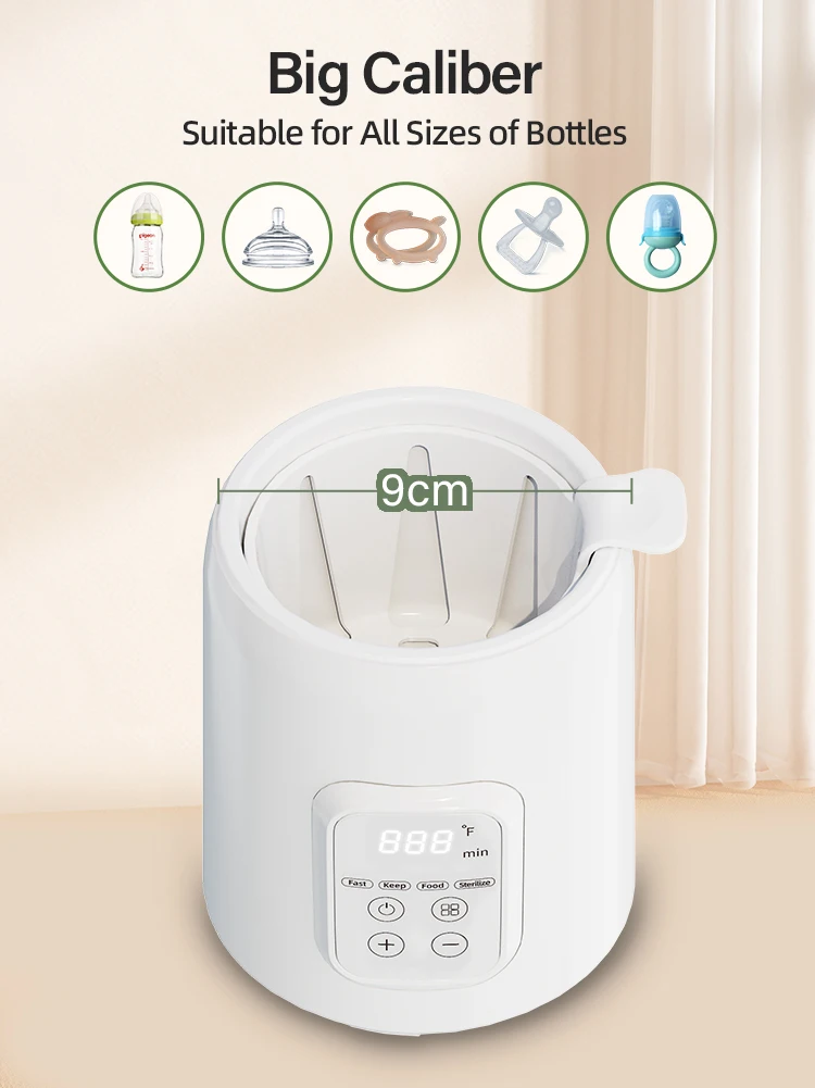 Multifunction Smart  Electric Digital Portable Baby Bottle Warmer and Breast Milk Warmer and Sterilizers