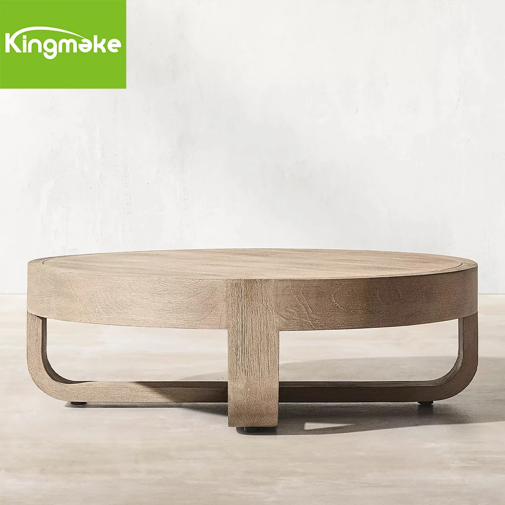 Contemporary Style Teak Garden Furniture Set With Fire Pit Comfortable Sofa Set Patio Furniture Outdoor Conversation Sets