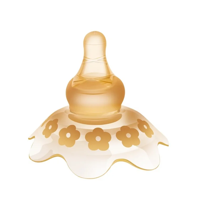BPA Free Soft Silicone Food Grade Breastfeeding Mother Feed Nipples Guards Shield Protection With case