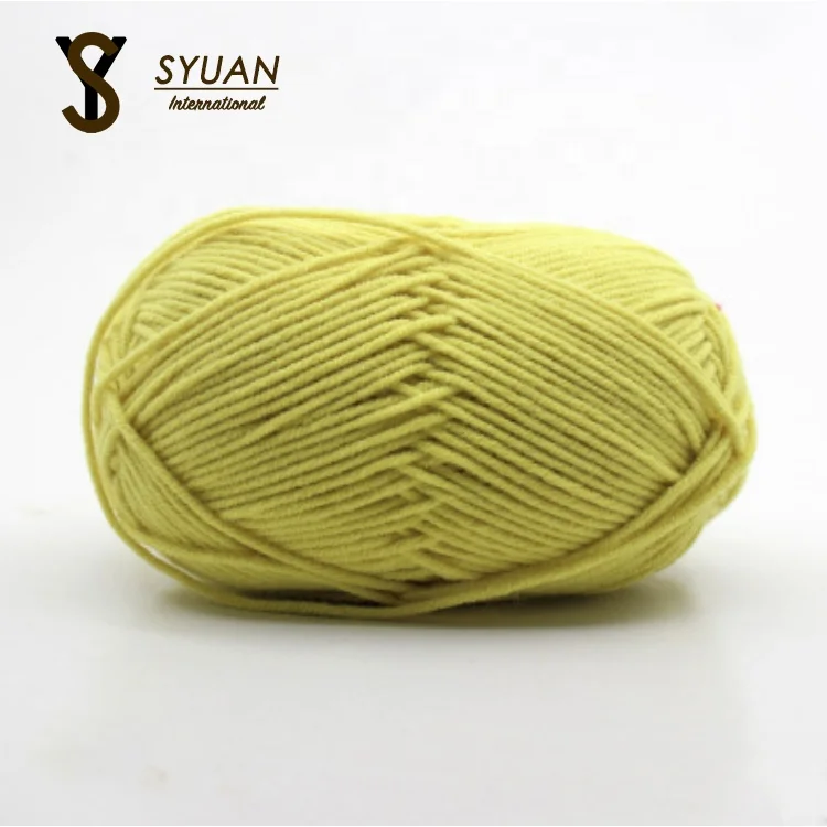 
Free Samples Hand Knitting Wholesale Sell Knit 100% 12S/4 Combed Baby Milk Cotton Crochet Yarn Ball Of Yarn 