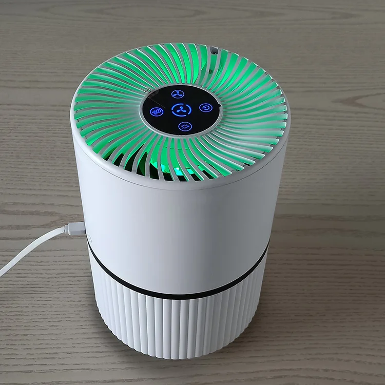 
Hot sale Portable Desk Hepa Air Purifier For Home Air Cleaner 