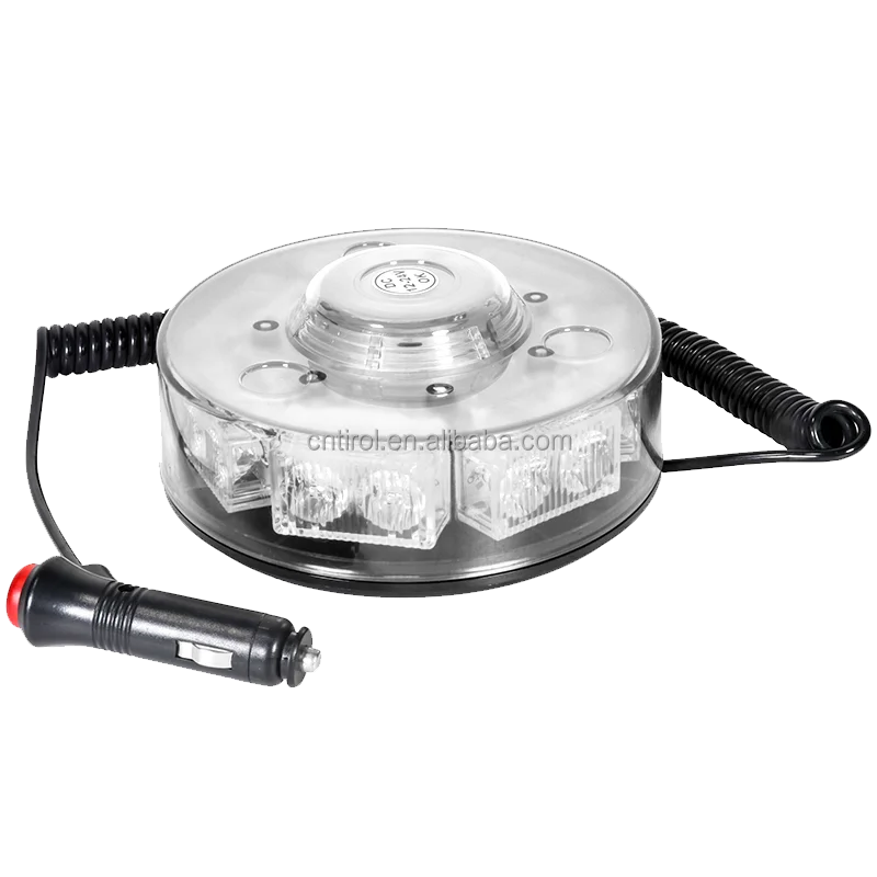 TIROL Construction Vehicles Truck Car Rooftop Safety Flashing Strobe Beacon Magnetic LED Emergency  Warning Lamps Lights
