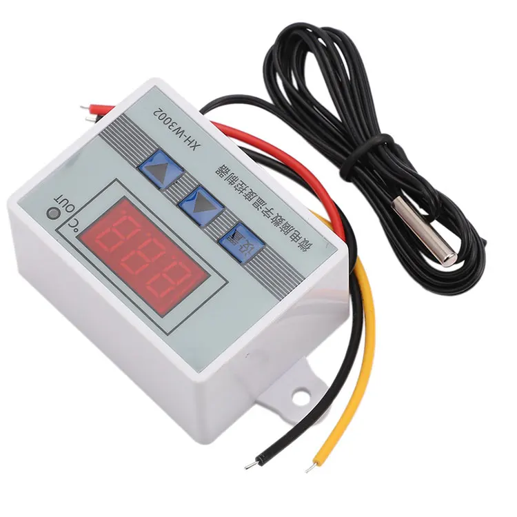 XH W3002 12V 24V 110V 220V Digital Cooling Heating Switch Incubator Thermostat Temperature Controller