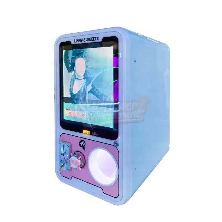 Coin Capsule Vending Machine Egg Twisted Vending Machine Toy LCD  Bouncing Ball Vending Machine for 75-100mm Gashapon
