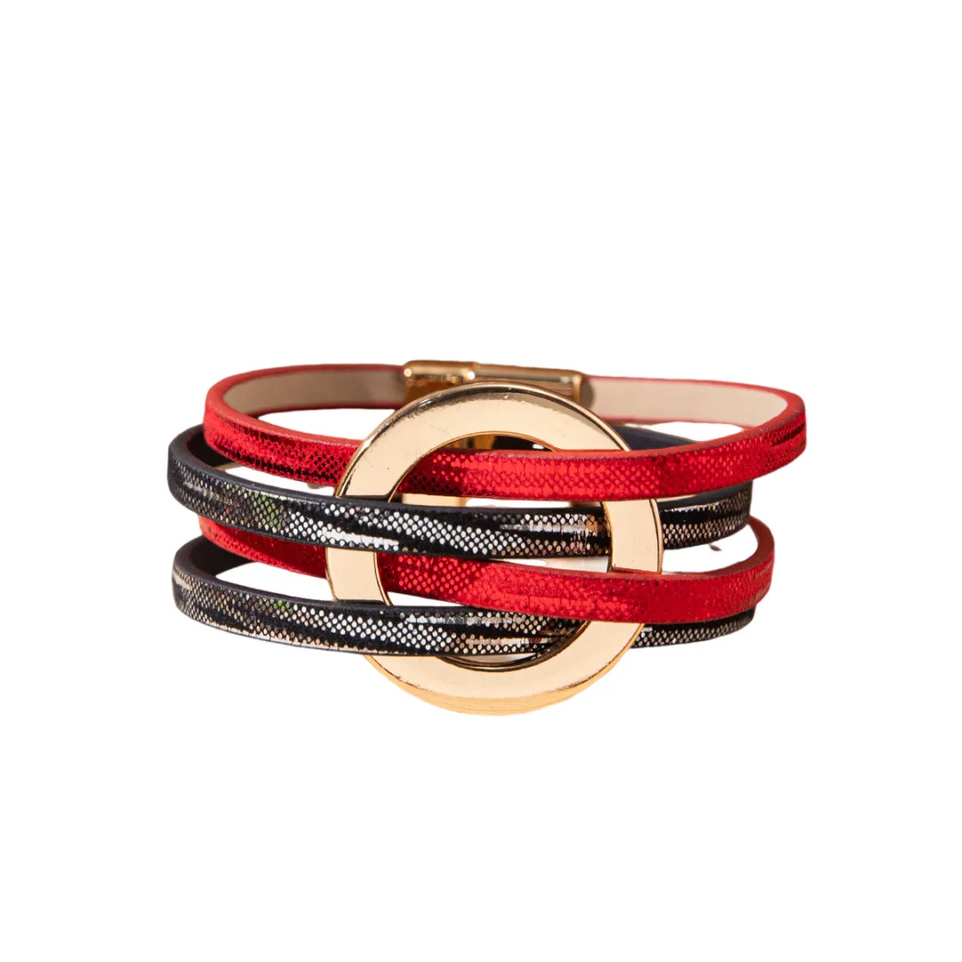 SEPT Personalized Wholesale Strap Leather Bracelet For Women Boho Handmade Multilayer Bracelets Jewelry