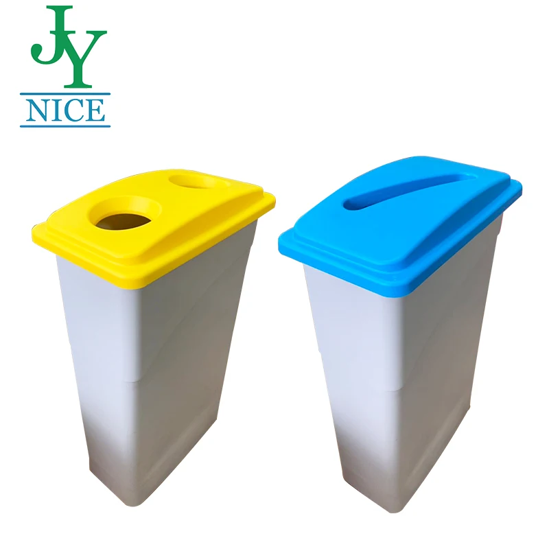 wholesale  plastic garbage bin trash can dustbin dumpsters waste container food rubbish bin recycler waste bin rectangular