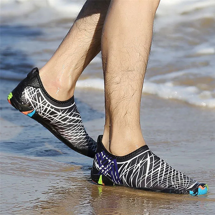 
Men Women Water Shoes Beach Swim Shoes Barefoot Quick Dry Aqua Socks Pool Shoes for Surfing Yoga Exercise 