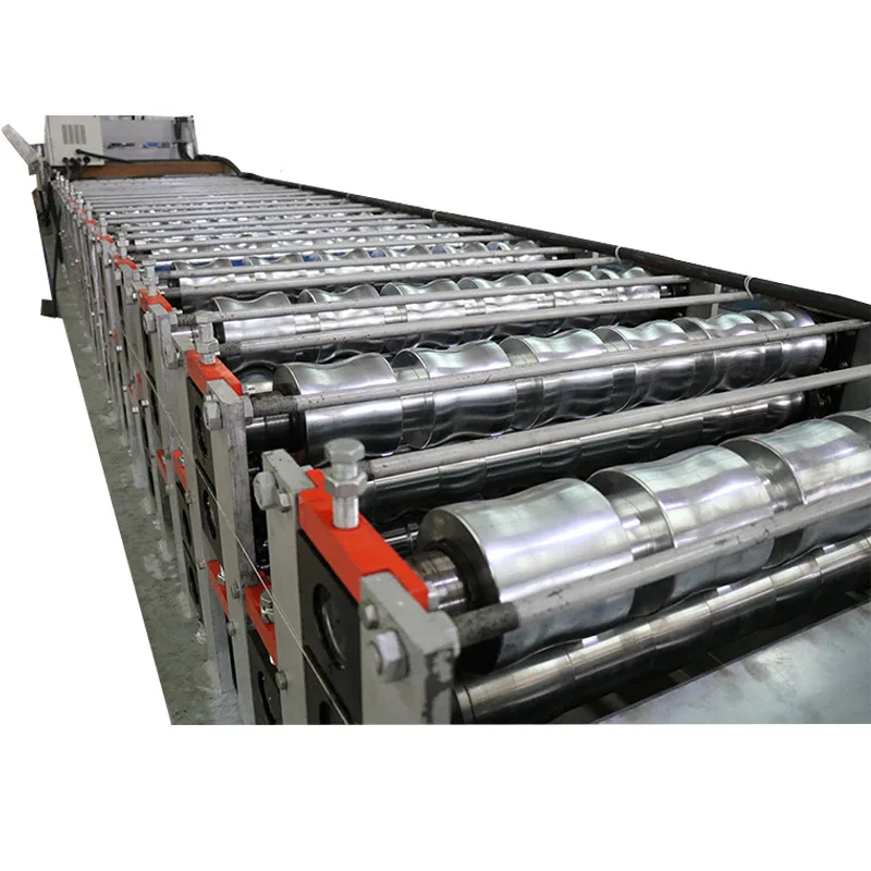 High Quality Wholesale Double Layer Roll Former Machine Glazed And Corrugated Panel Machine