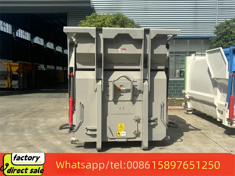 China factory Multi-function Mobile Dustbin Mobile Compression Garbage Station Industry Waste Collection for Waste Treatment