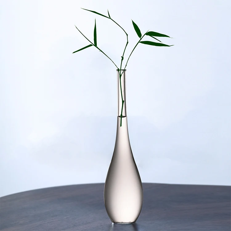 Высокая стеклянная ваза для цветов, золотые свадебные вазы для домашнего декора