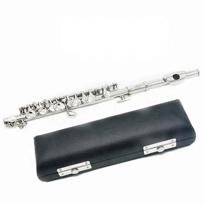 Accept OEM Cheap 16 holes Cupronickel Nickel Piccolo Flute JYPC202N