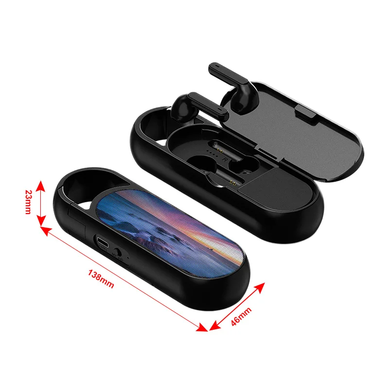 Tiny bluetooth speaker with big sound 2022 trending wireless bluetooth earbuds portable speaker bluetooth for picnic beach park