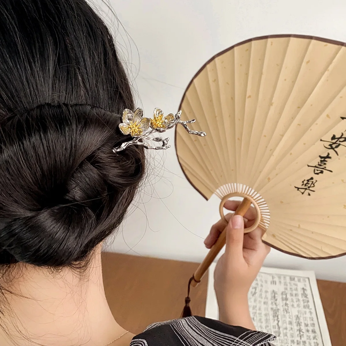 PDANY Factory High End Customized Antique Tassel Hairpin New Chinese Style Antique Clothing Versatile Hair Accessories Hairpin