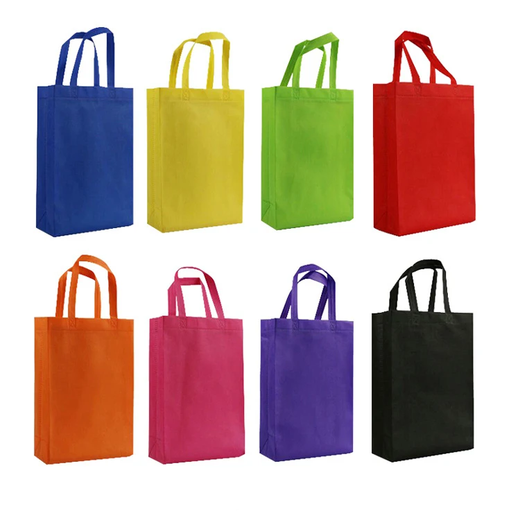 Huimei Wholesale Price Custom Printed Recycled Non-woven Tote Bag Reusable Promotional Fashion Non Woven Shopping Bag