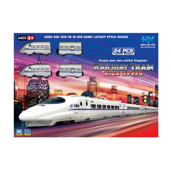 High Speed Funny Electric Bullet Train Toy
