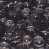 Wholesale round decorative colored glass marbles crystal glass fillers