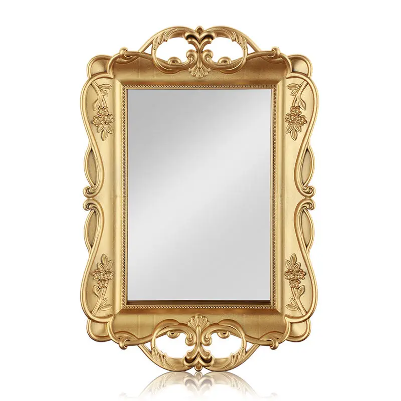 Elegant Luxury Classical French Decor Furniture Custom Design Antique Wall Decoration Aesthetic Wall Mirror