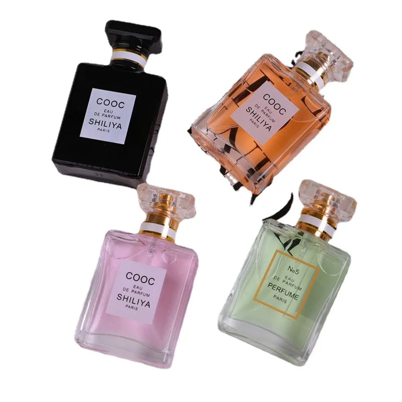 2021 hot sale 50ml  black empty wholesale perfume bottles