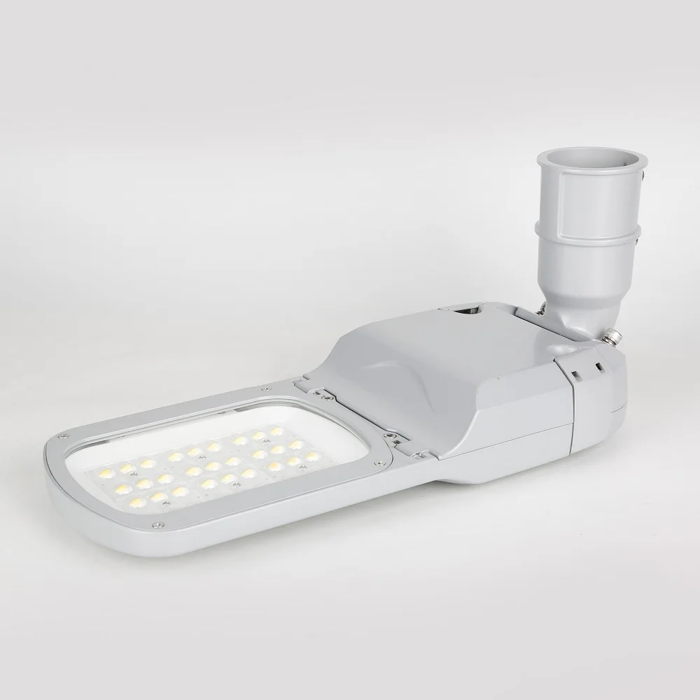 New trends smart street light controller LORA street light LED 30W 50W with intelligent street light control