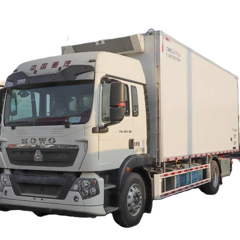 new sitrak howo 10ton 15ton 20ton diesel refrigerated box trucks for sale