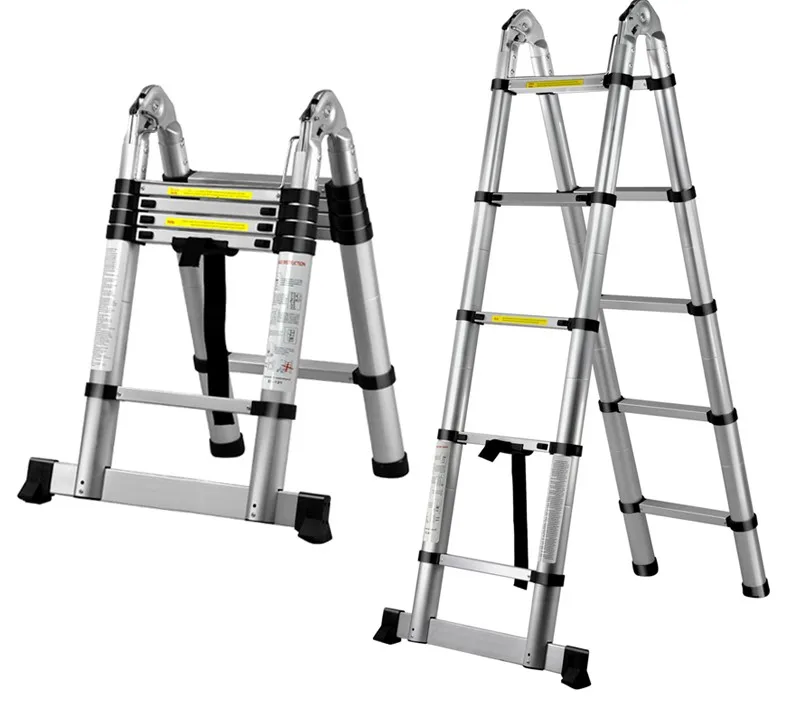 Custom Folding Step Manufacturers Loft Retractable Ladder Foldable Aluminum Telescopic Ladder Insulation En131-6 Soft Close