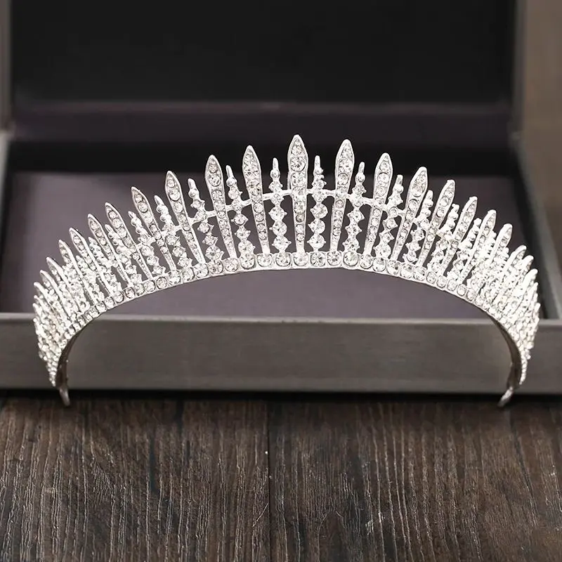 Women rhinestone bridal crown wedding birthday crystal hair accessory princess tiaras