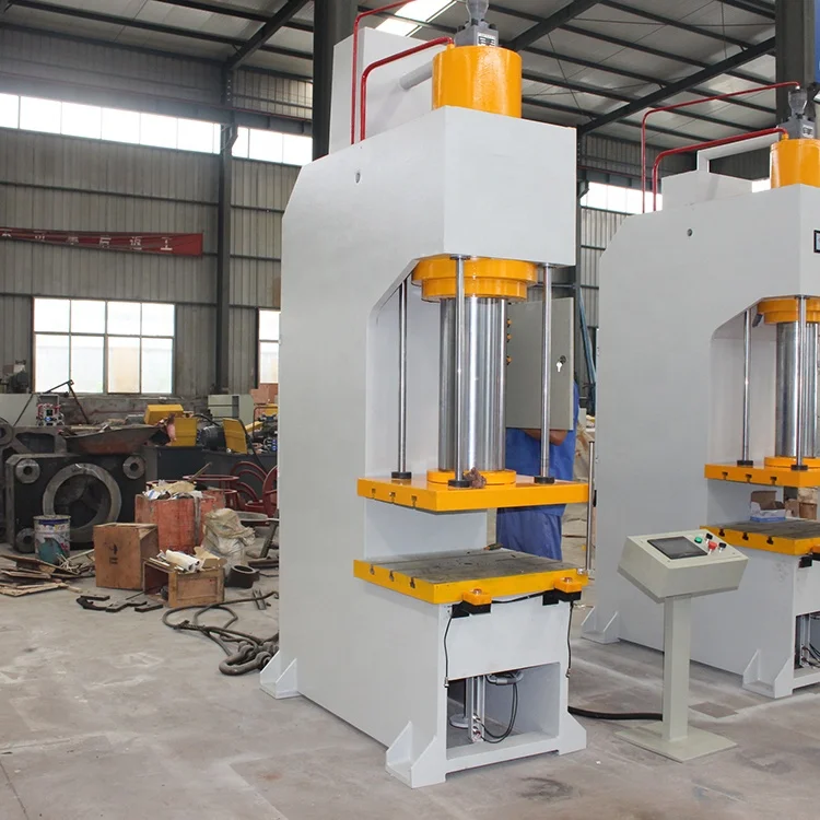 C frame 150 ton metal stamping hydraulic press metal plate sheet forming machine
