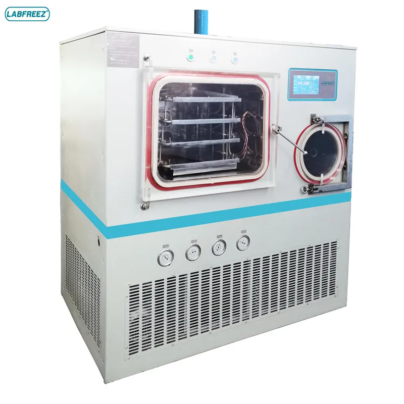 4kg Automatic Vacuum Pilot  Food Freeze Dryer Machine