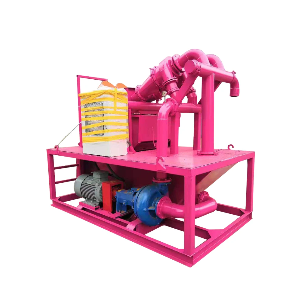 
newest slurry separator machine use for construction pile mud separation and dehydration 