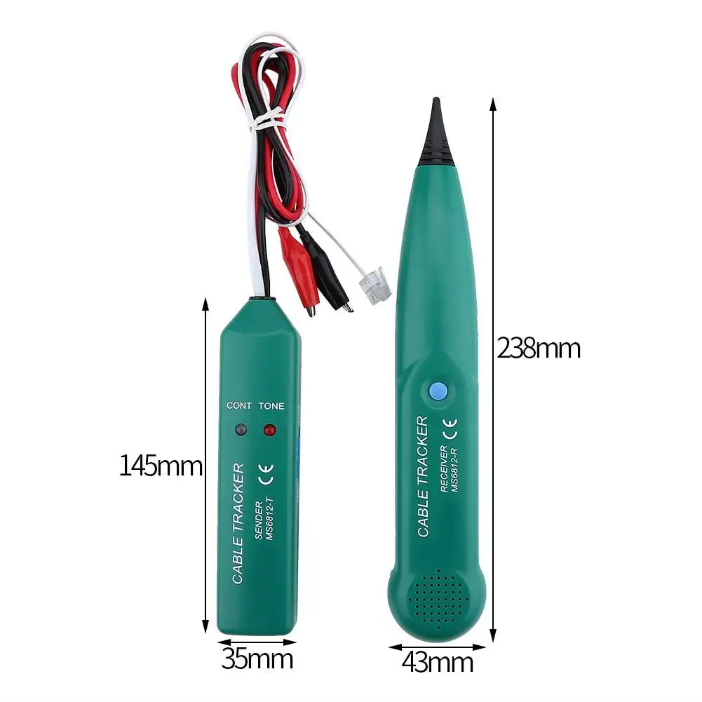 MS6812 Telephone Line Tracker Lan Network Cable Tester For Utp Stp Cat5 Cat6