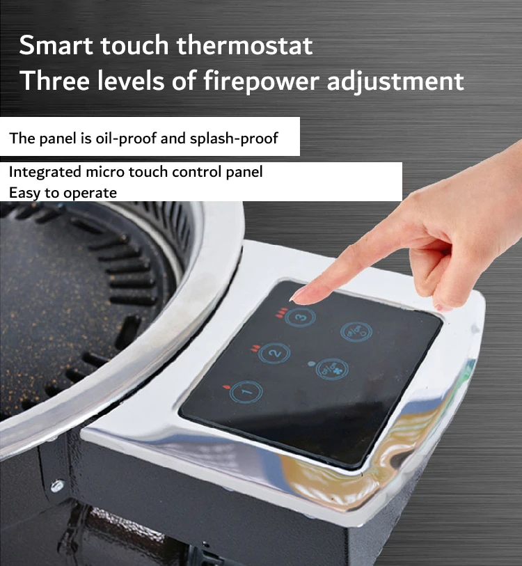 BBQ Grill Charcoal Smokeless Korean Barbecue Grill