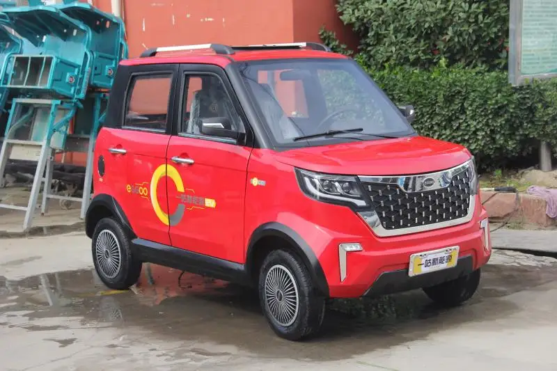 Small 4 wheel best price china small cars low speed electric vehicle With Air Condition New energy  CAR