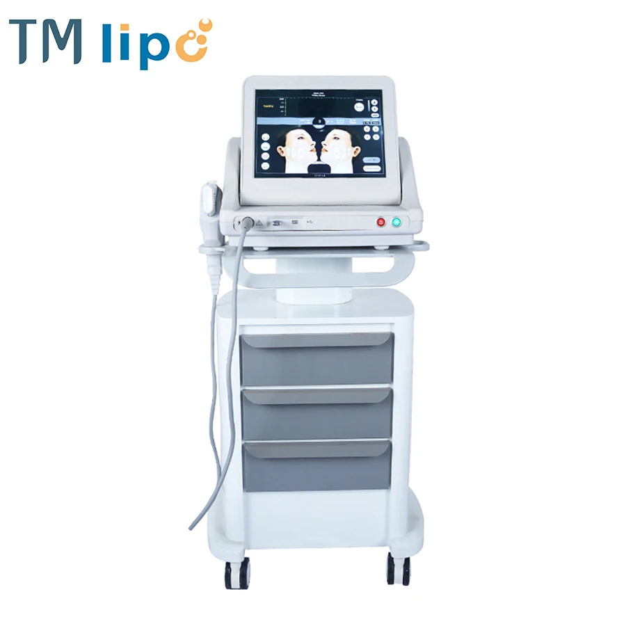 SMAS lifting skin tightening body slimming real hifu high intensity hifu ultrasound machine for spa center factory price