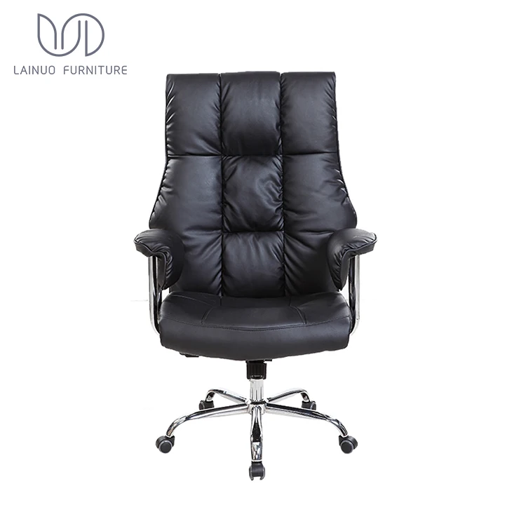 gold genuine office leather chair sofa office