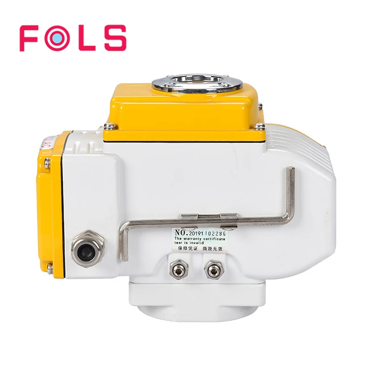 Easy Installation Motorized Electric Actuator Ac24V Ac110V 12V Fast 20/60S Motor Actuator