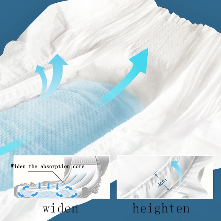 OEM/ODM Baby Diapers Daily Use Disposable SAP
