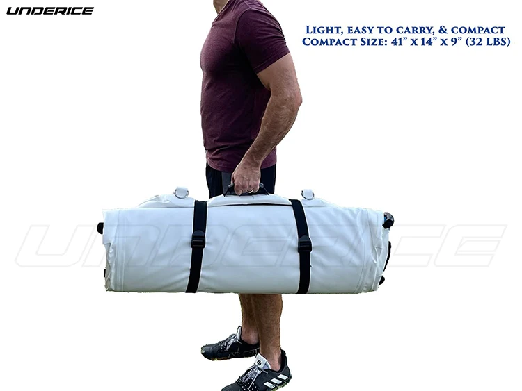 Customized Outdoor Drop Stitch Pontoon Water Island Boat Raft Inflatable Floating Dock Platform