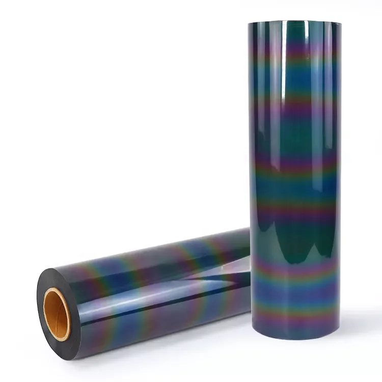 holographic color honeycomb htv printable  reflective design spray heat transfer vinyl