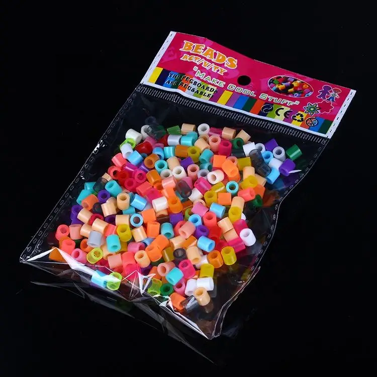 Wholesale 2.6mm 5mm 10mm Handmade Crafts DIY Educational EVA Hama Perler Beads High Quality Ironing Fuse Beads Gift Box Set