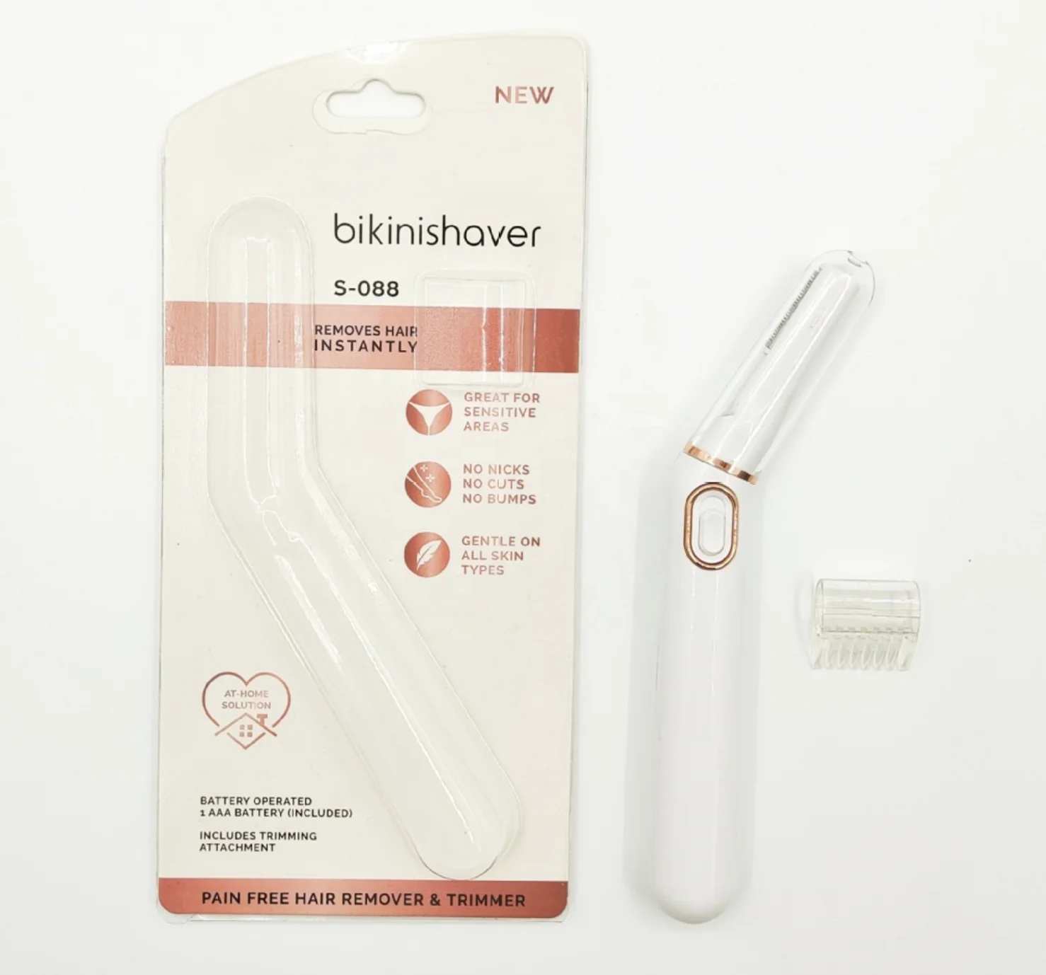 2022 New Arrival Smooth Shave Dry Use Electric Razor Bikini Shaver and Trimmer Hair Remover for Women