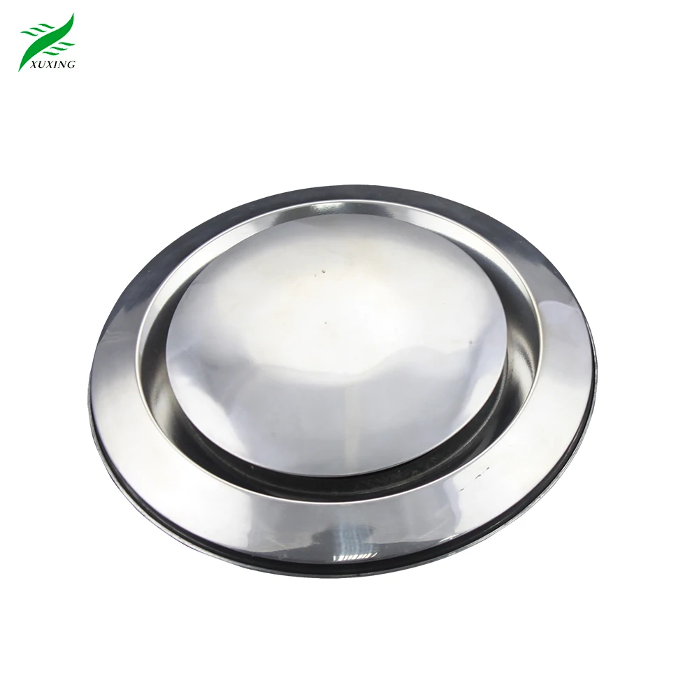 HVAC wall exhaust valve stainless steel air disc valve