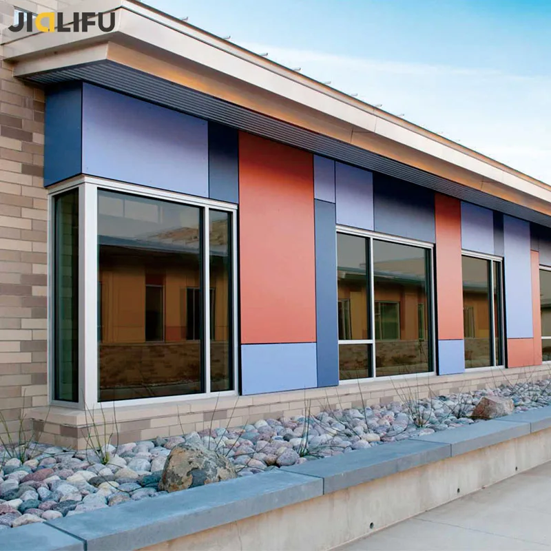 
Outdoor decorative insulation fireproof compact HPL wall board 
