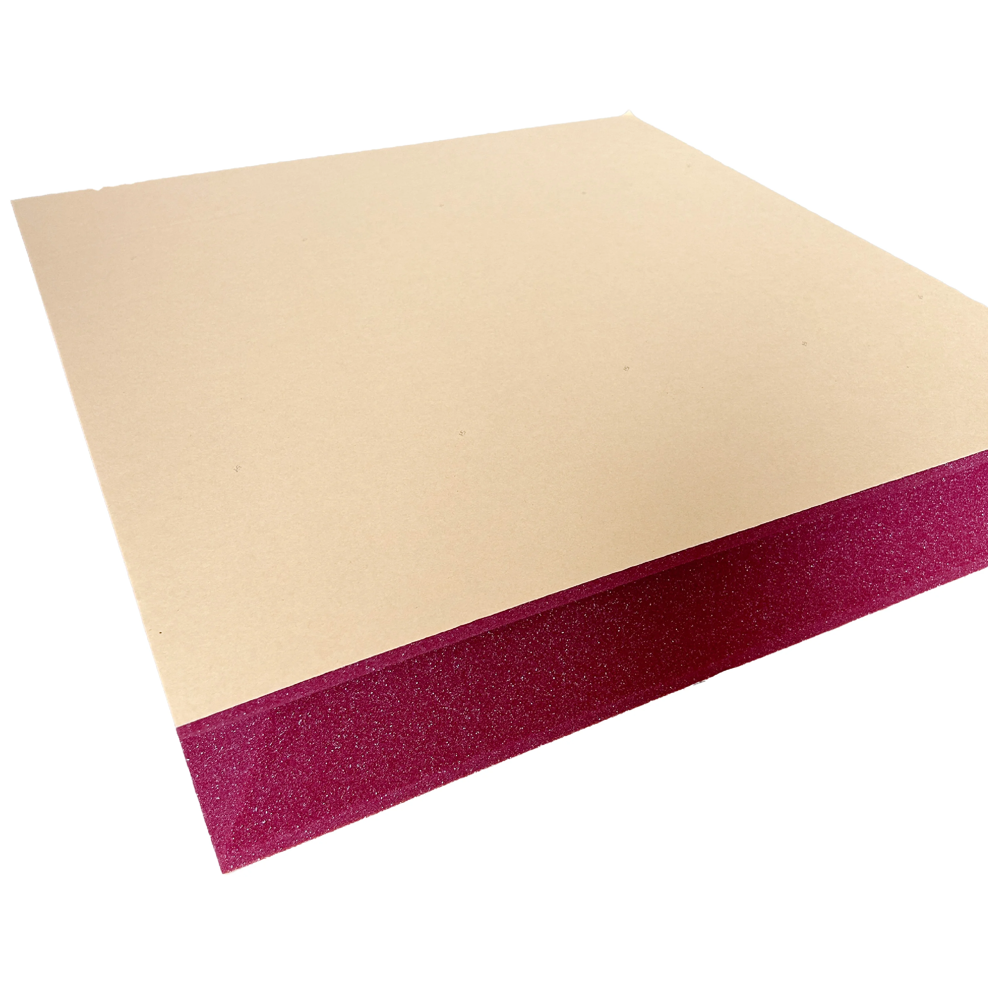 Breathable Fire Retardant China factory Pu Flat Soundproof studio Acoustic sponge with adhesive backing