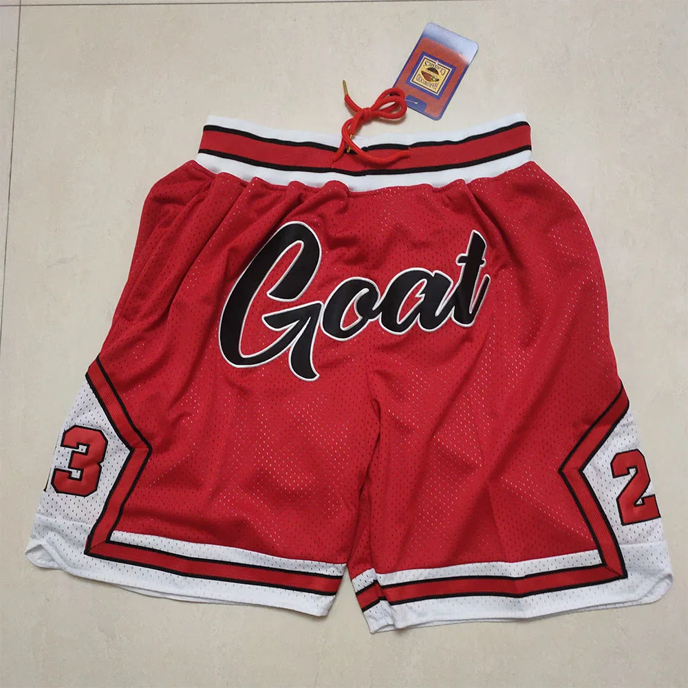 bulls #23 embroidery basketball shorts for mens breathable drawstring pockets nbajersey just men don shorts lebron james