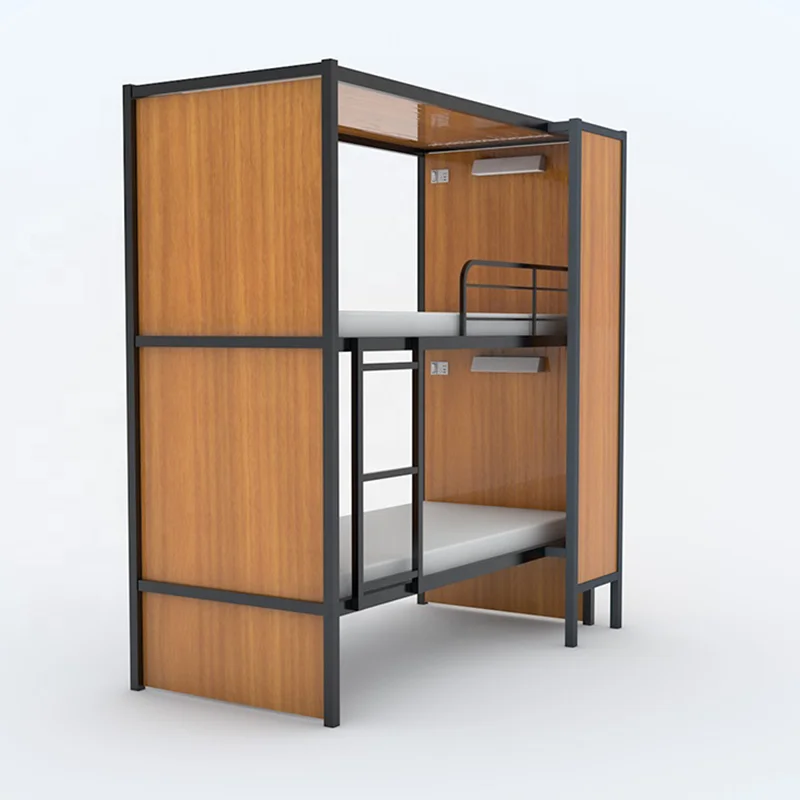 sleep capsule box bunk beds soundproof bed hostel capsule bed sleeping pods